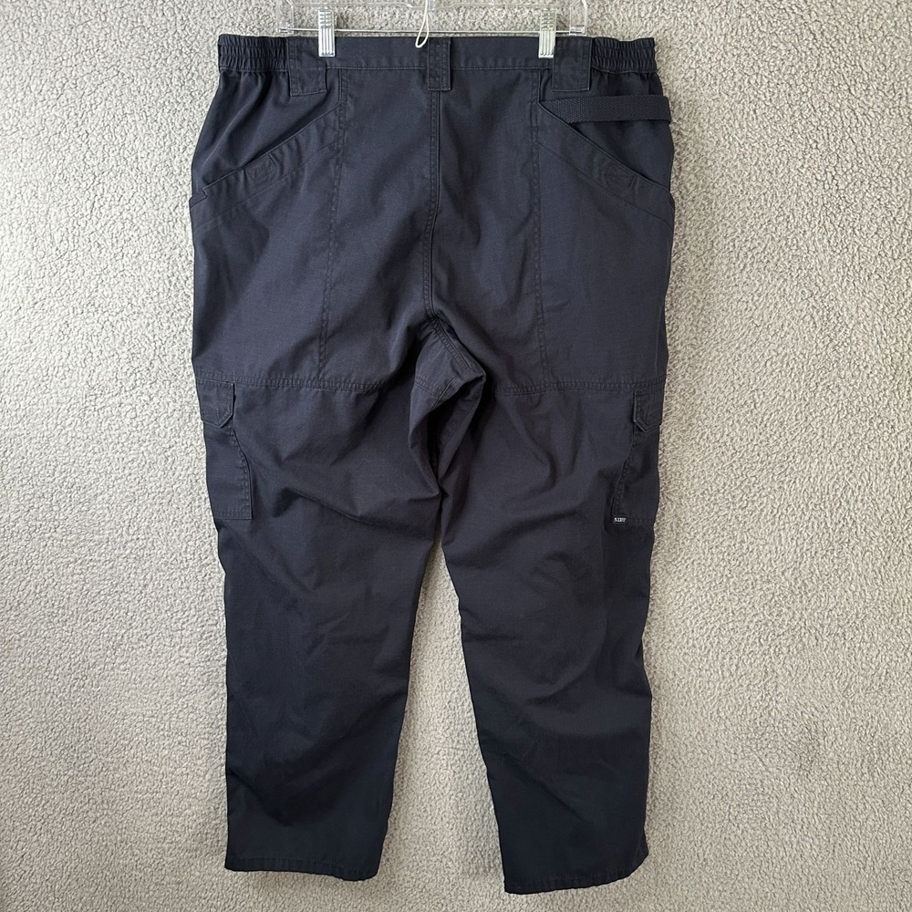 5.11 Tactical Pants‎ Mens Taclite Pro Cargo Pants 44x32 Navy Blue Utility Work - Picture 4 of 11